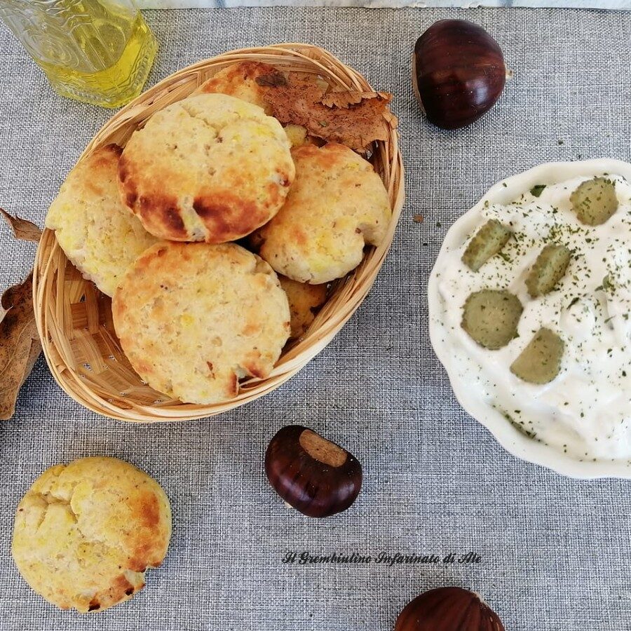 Polpette di castagne e ricotta