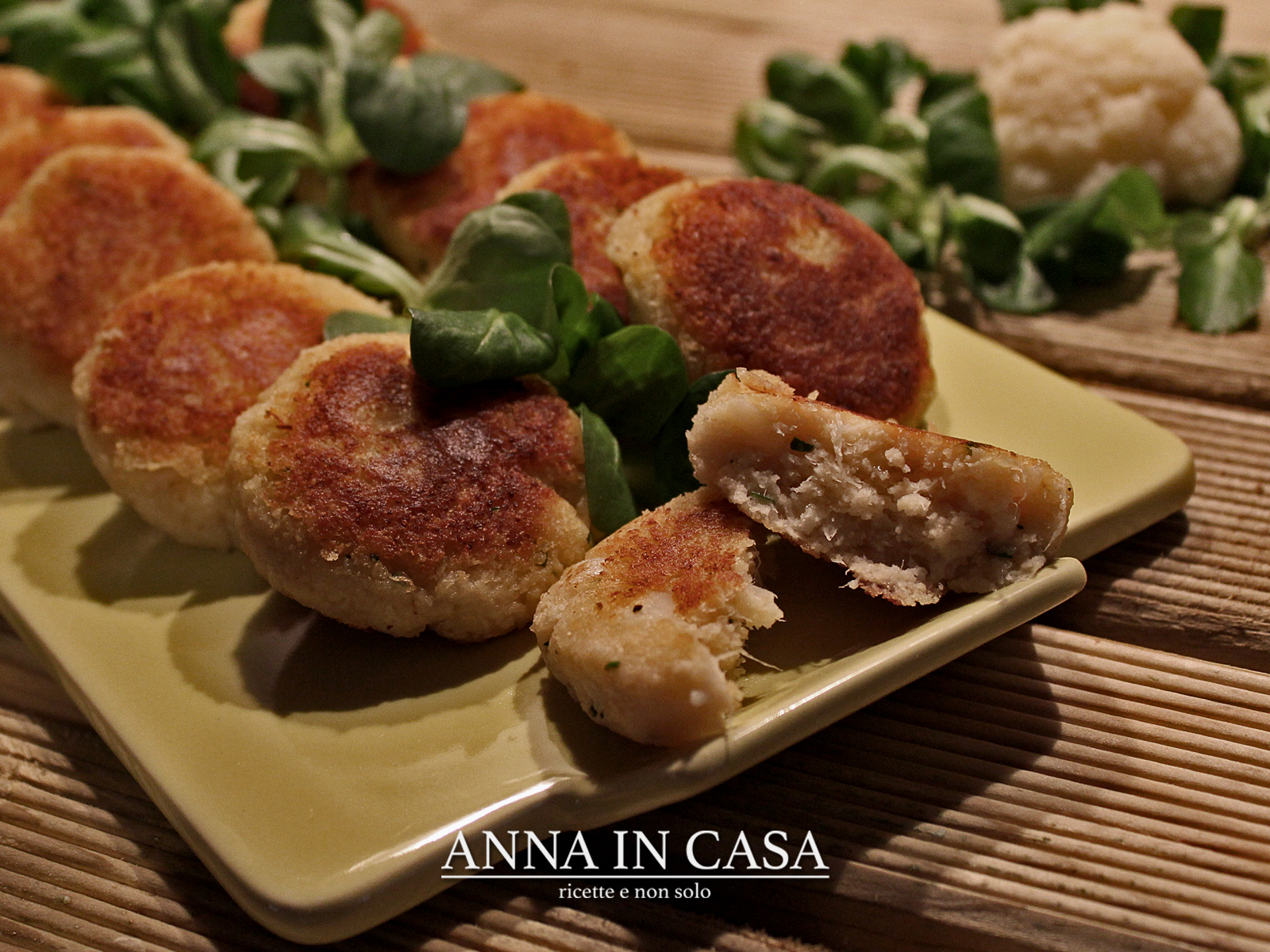 Polpette di cavolfiore al forno
