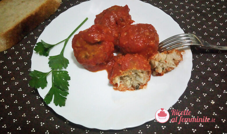 Polpette di cavolfiore al sugo