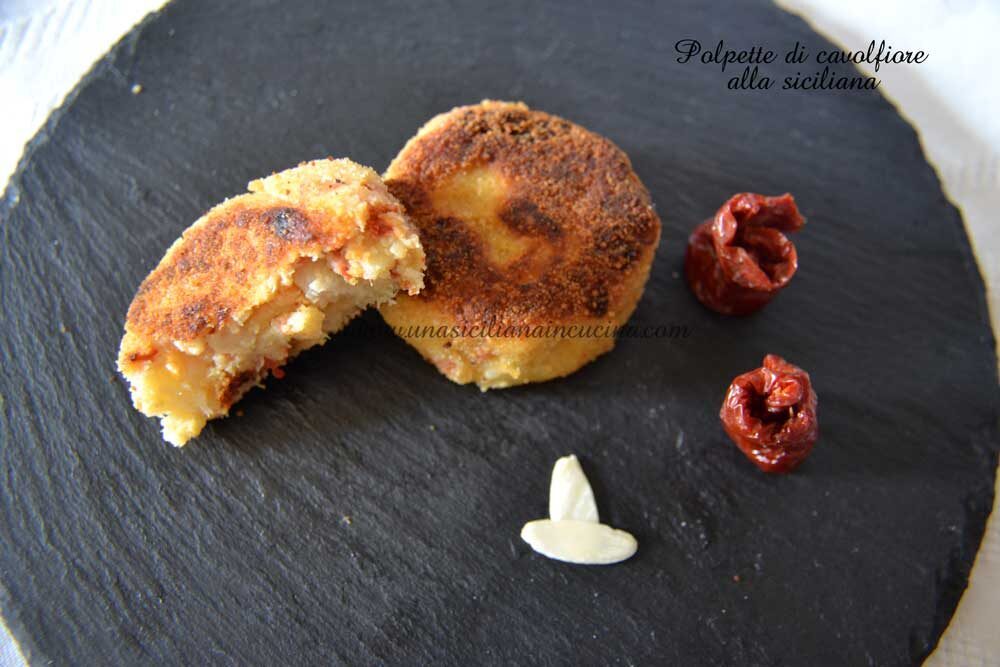 Polpette di cavolfiore alla siciliana
