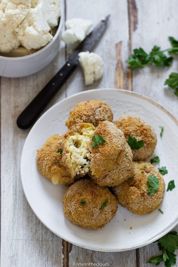 Polpette di cavolfiore ricetta al forno