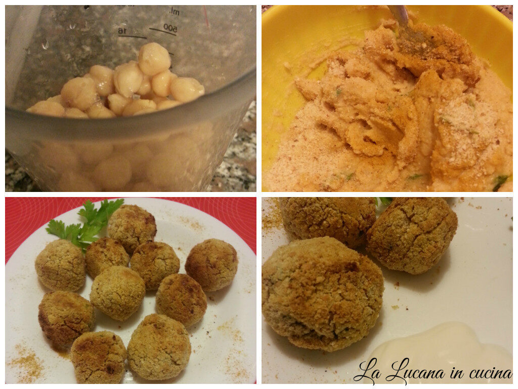 Polpette di ceci al forno, felafel rivisitate