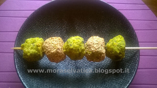 POLPETTE DI CECI E CIME DI RAPA