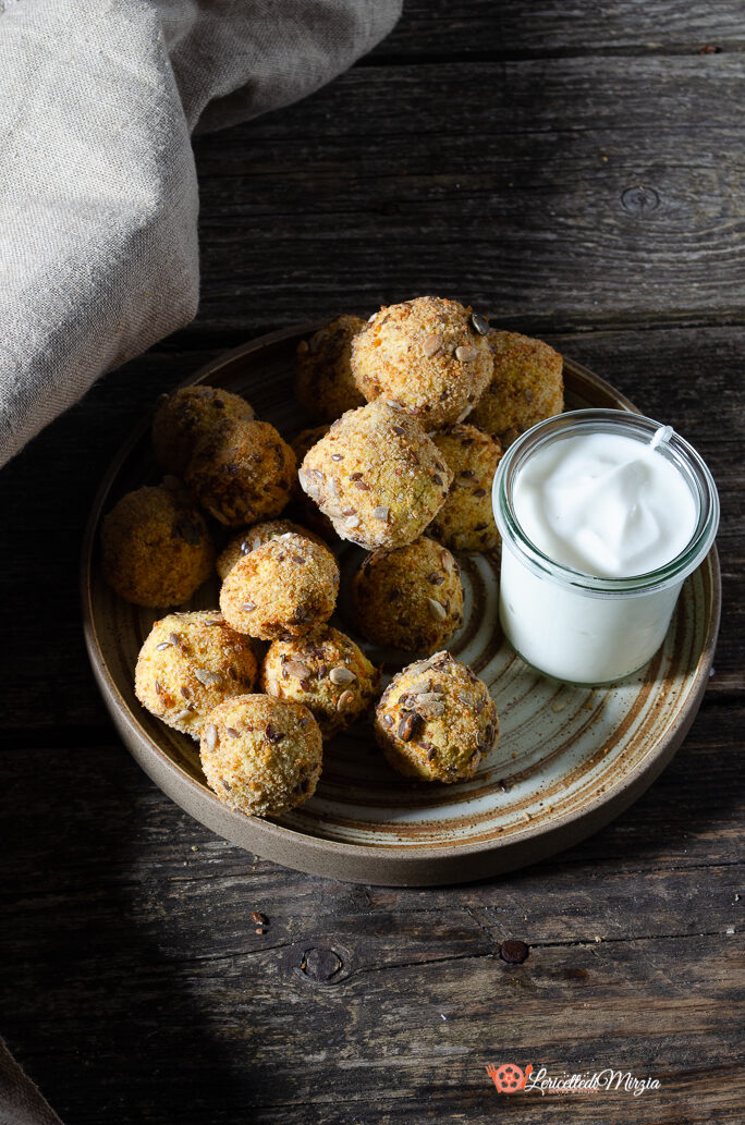 Polpette di ceci e farina di lupini – friggitrice ad aria