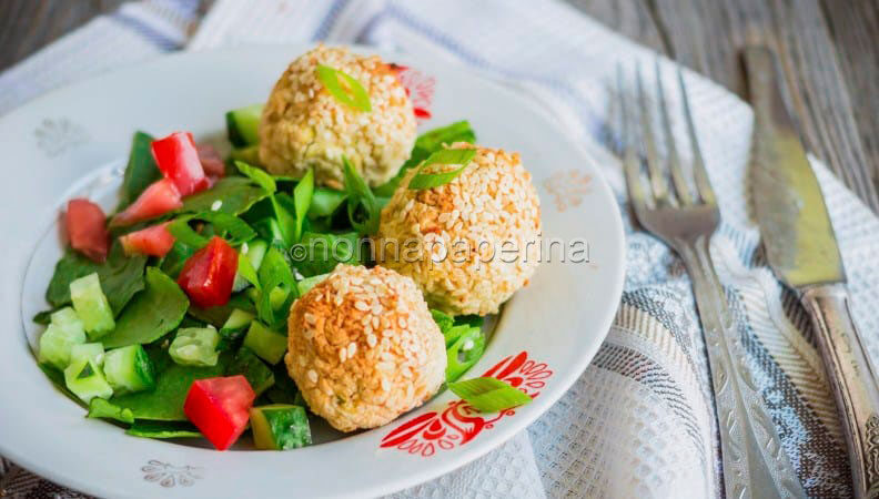Polpette di ceci e quinoa