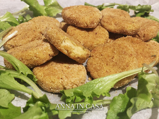 Polpette di ceci e ricotta al forno