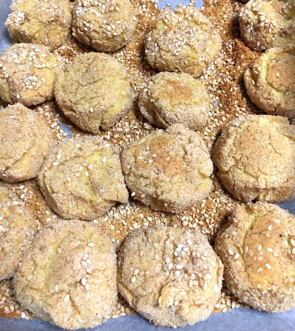 Polpette di ceci e semi di sesamo – ricetta vegetariana