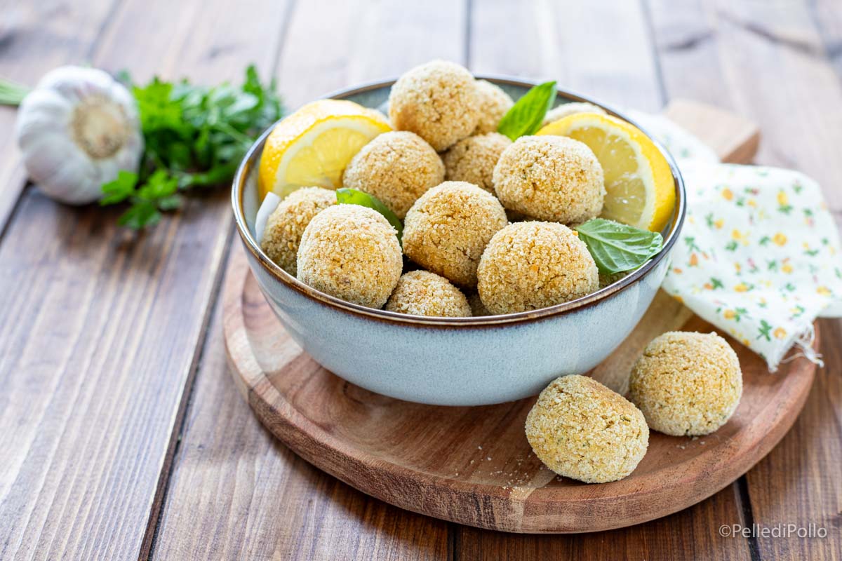 Polpette di ceci e tonno