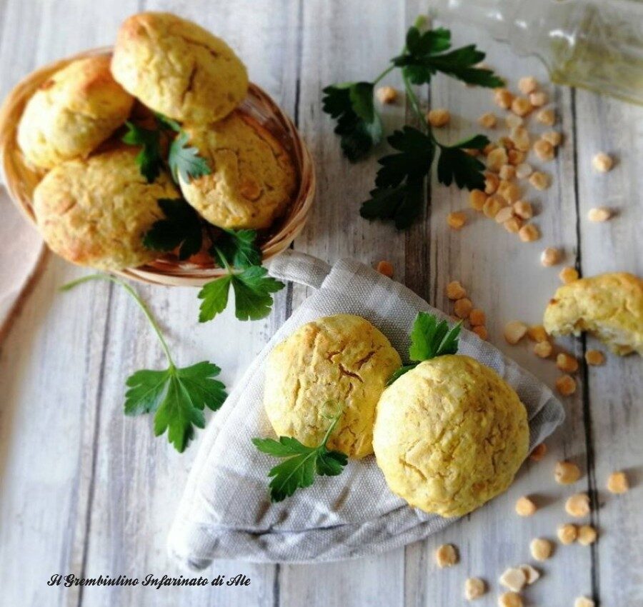 Polpette di cicerchie e ricotta salata