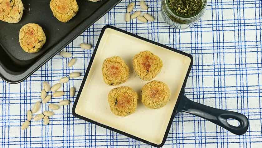 Polpette di fagioli cannellini al forno