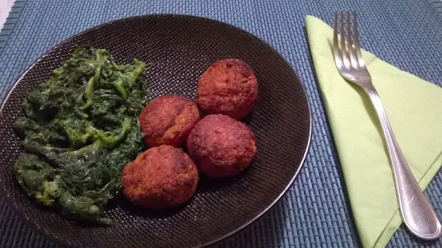 Polpette di fagioli di soia al gusto mediterraneo