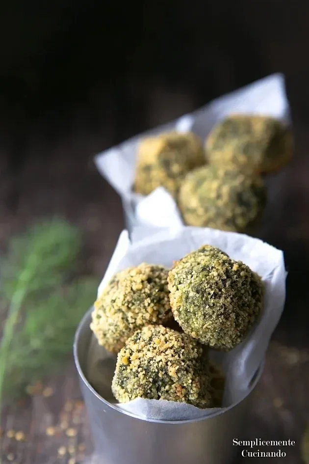 Polpette di finocchietto selvatico