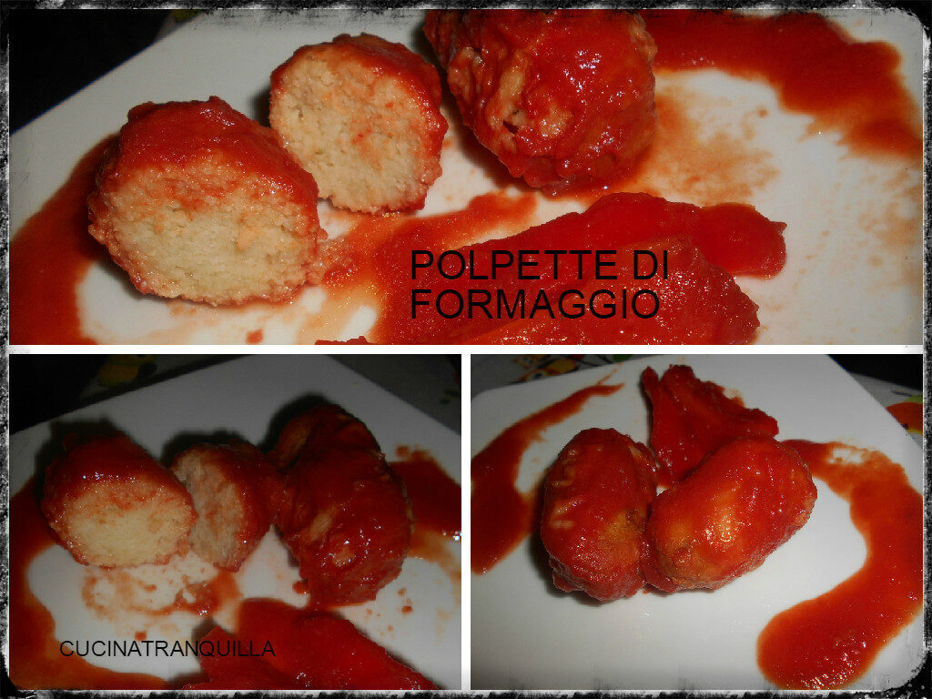 POLPETTE DI FORMAGGIO