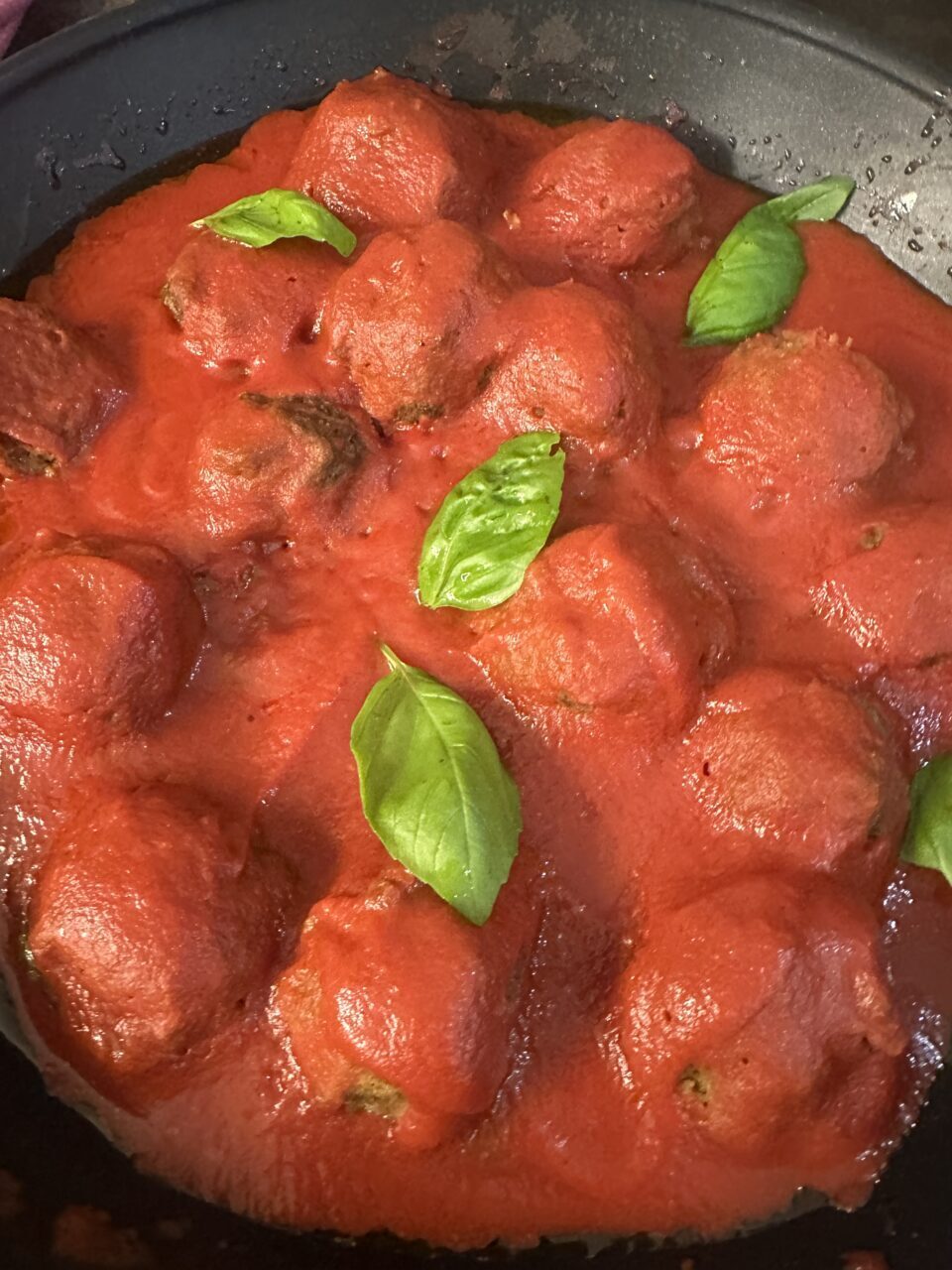 Polpette di lenticchie al sugo
