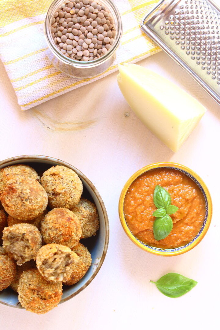 Polpette di lenticchie alla siciliana