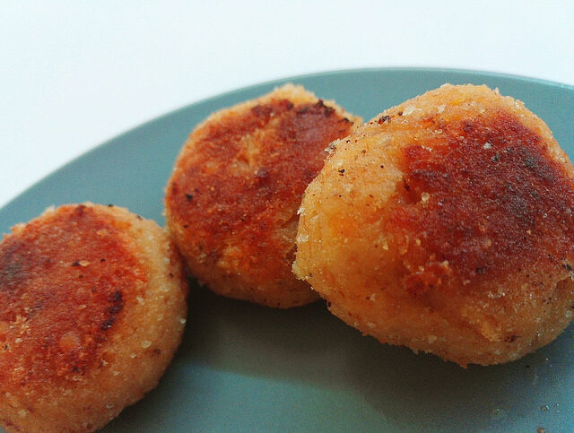 Polpette di lenticchie rosse