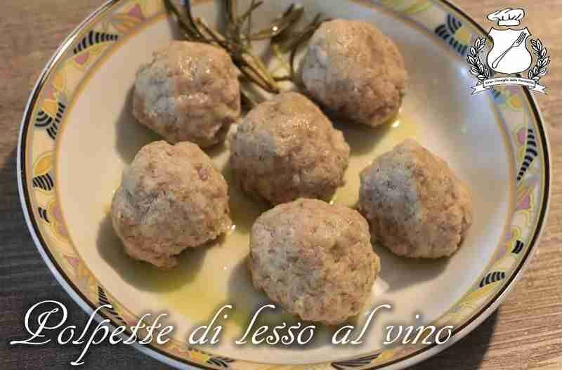 Polpette di lesso al vino
