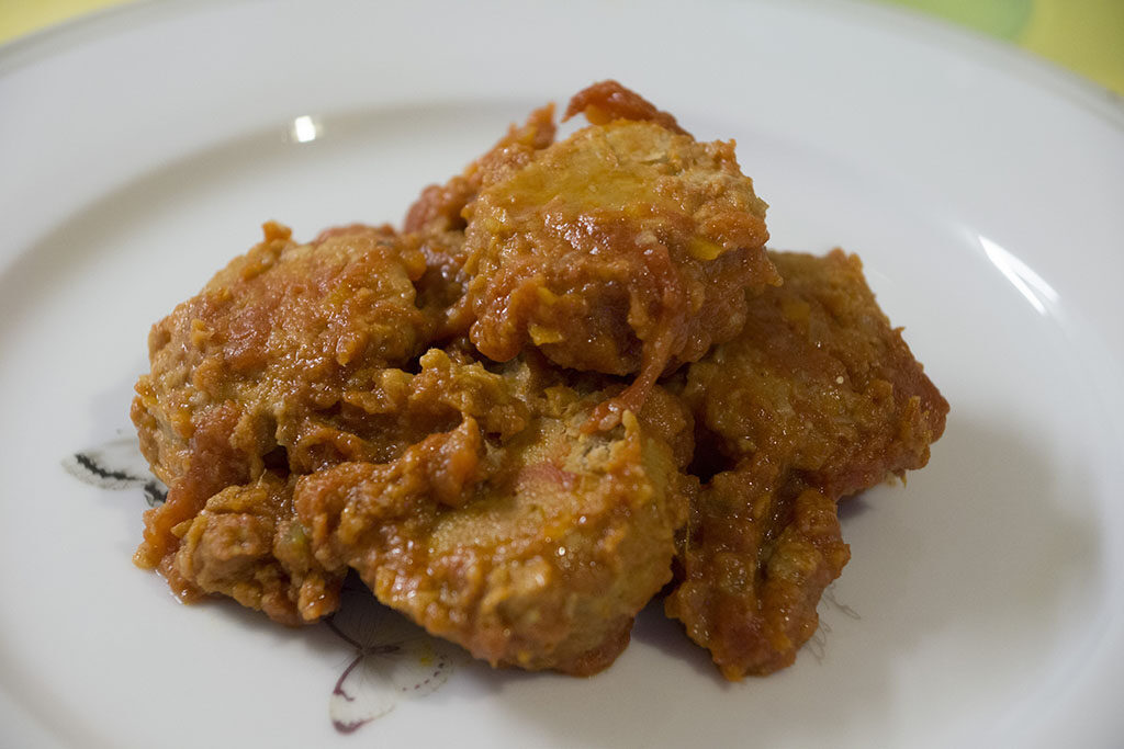 Polpette di lesso in umido
