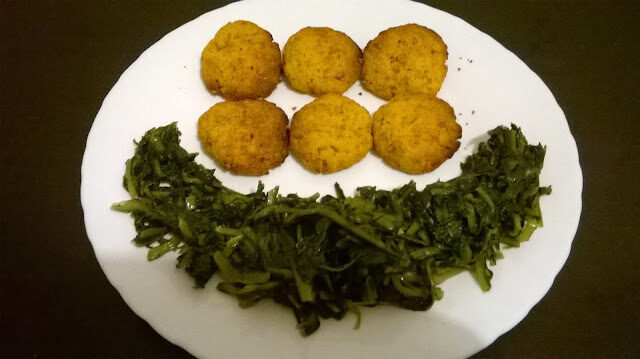 Polpette di lupini e carote con semi di finocchio
