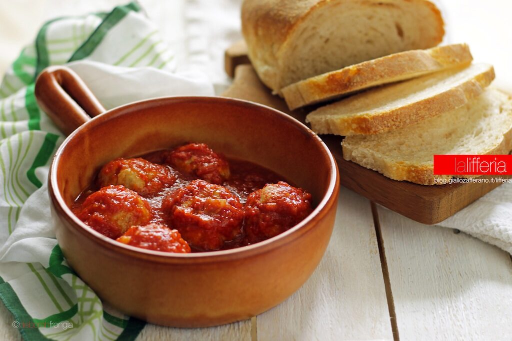 Polpette di maiale al sugo, comfort food