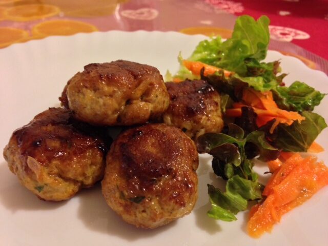 Polpette di maiale piccanti