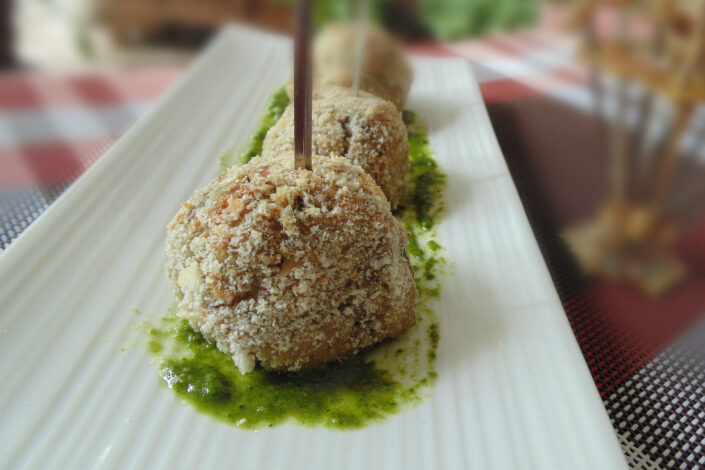 Polpette di melanzane al forno