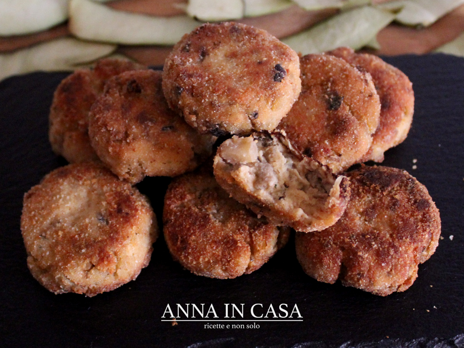 Polpette di melanzane e ricotta