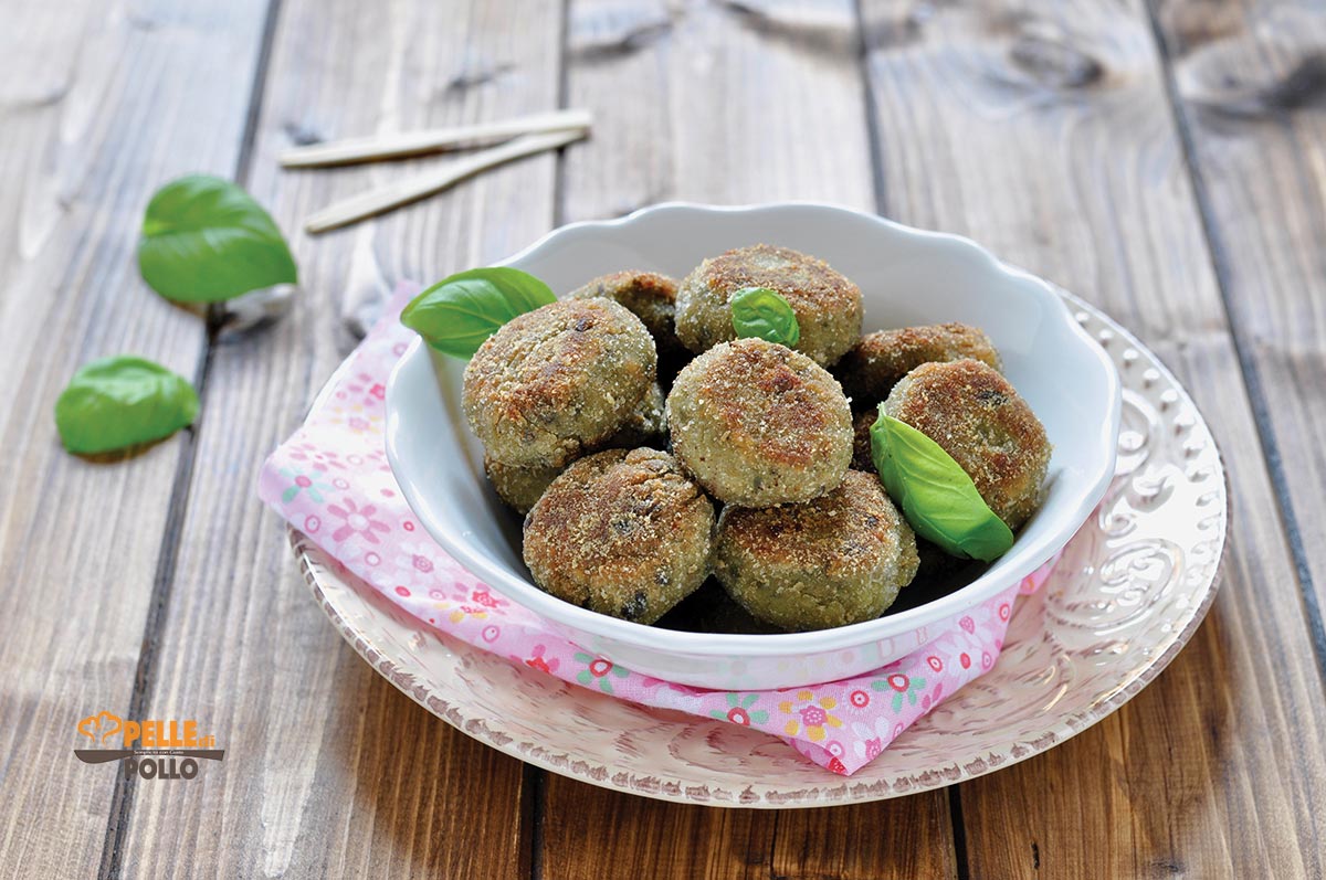 Polpette di melanzane e tonno