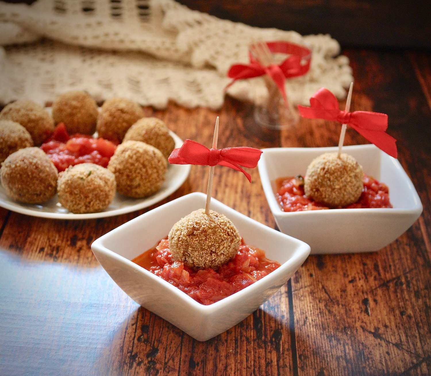 Polpette di melanzane fritte