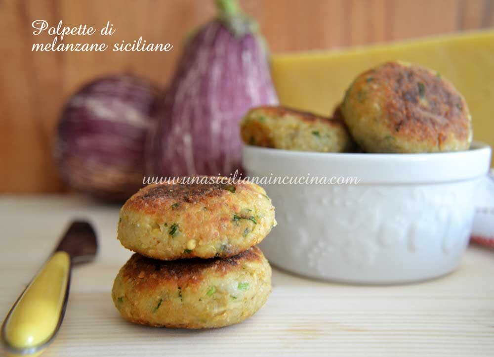 Polpette di melanzane siciliane