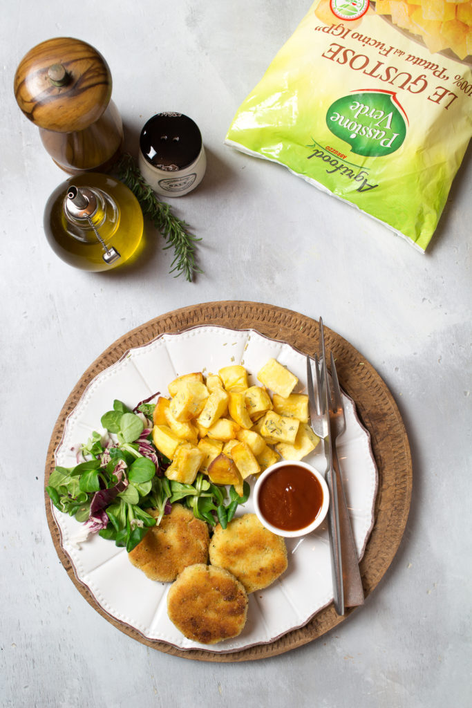 Polpette di merluzzo con patate dell’altopiano del fucino