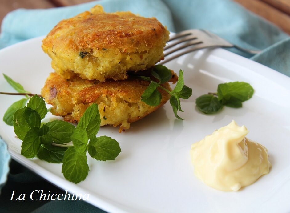 Polpette di merluzzo e patate croccanti