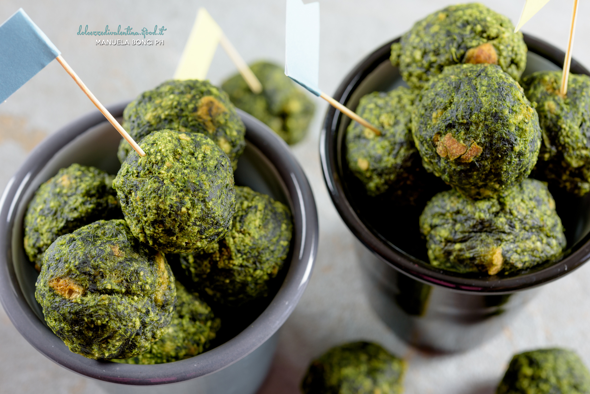 Polpette di pane con spinaci