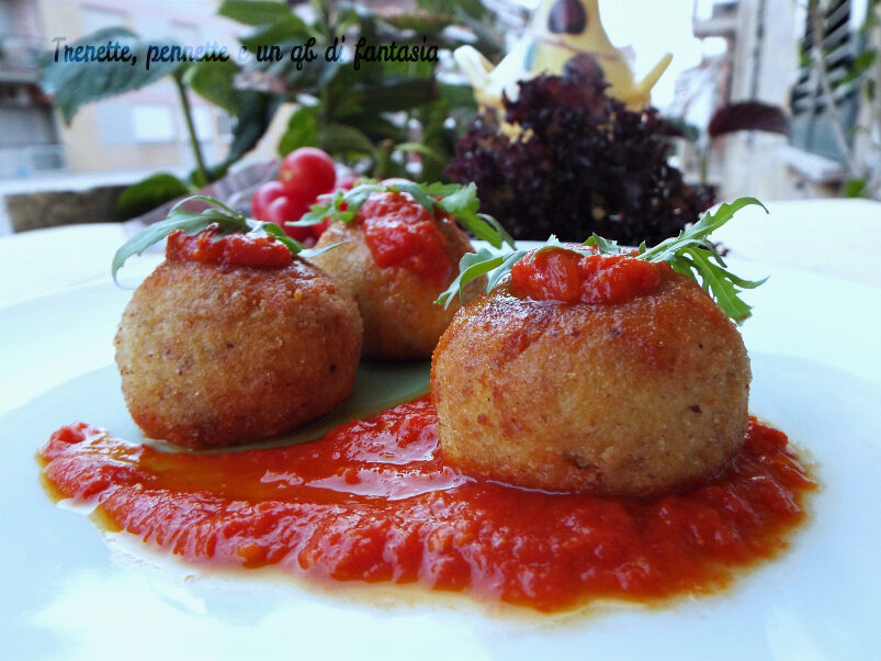 Polpette di pane cremose