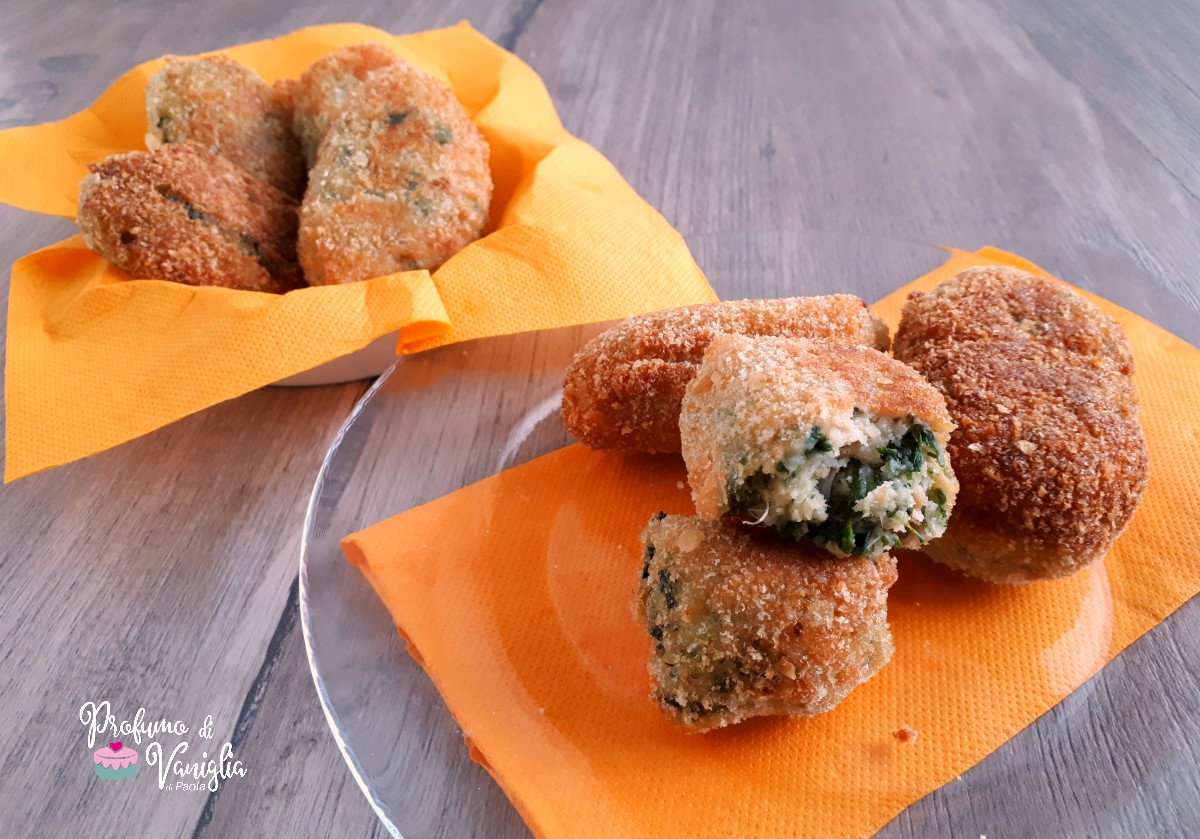 Polpette di pane e spinaci