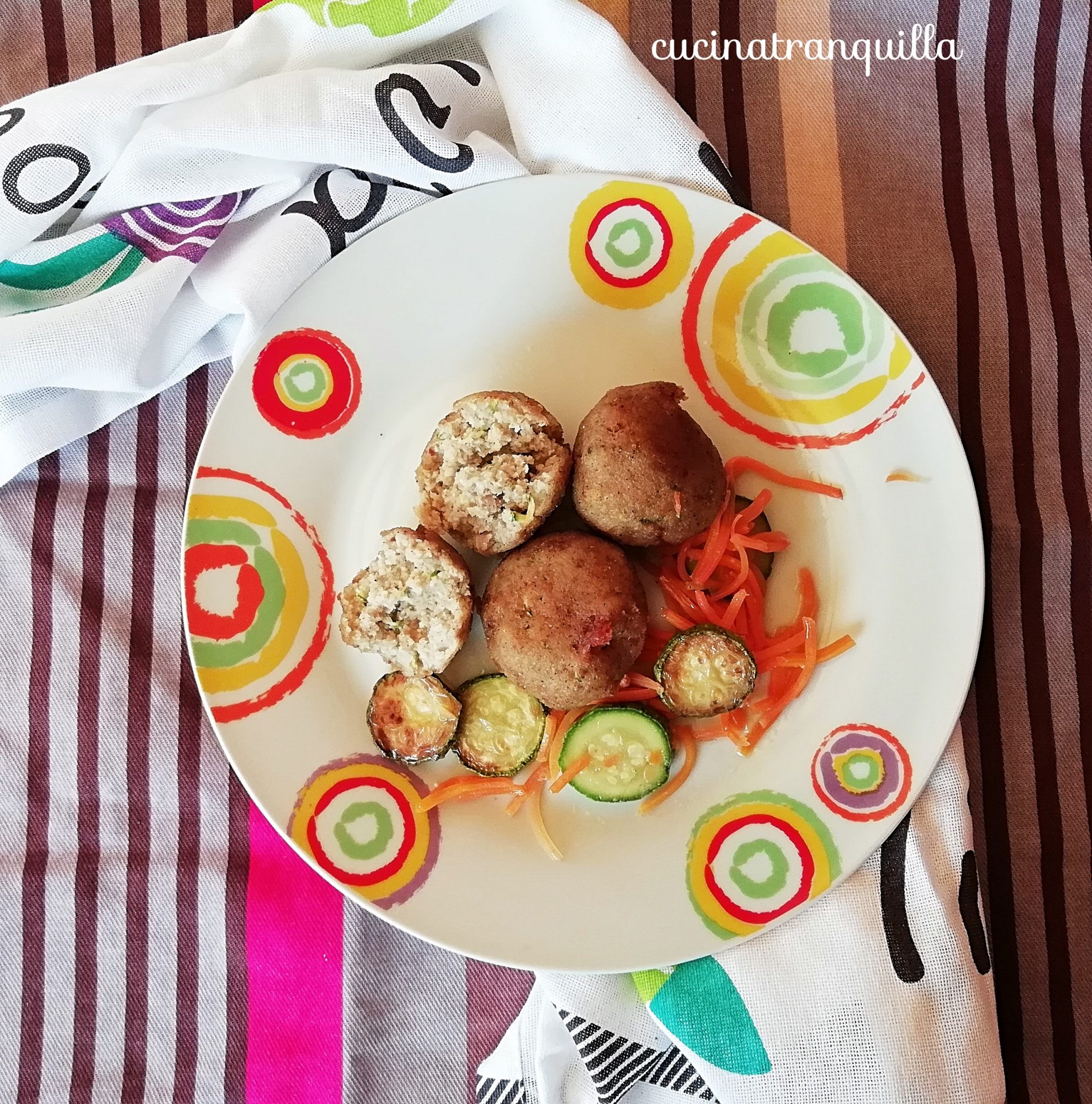 Polpette di pane e zucchine