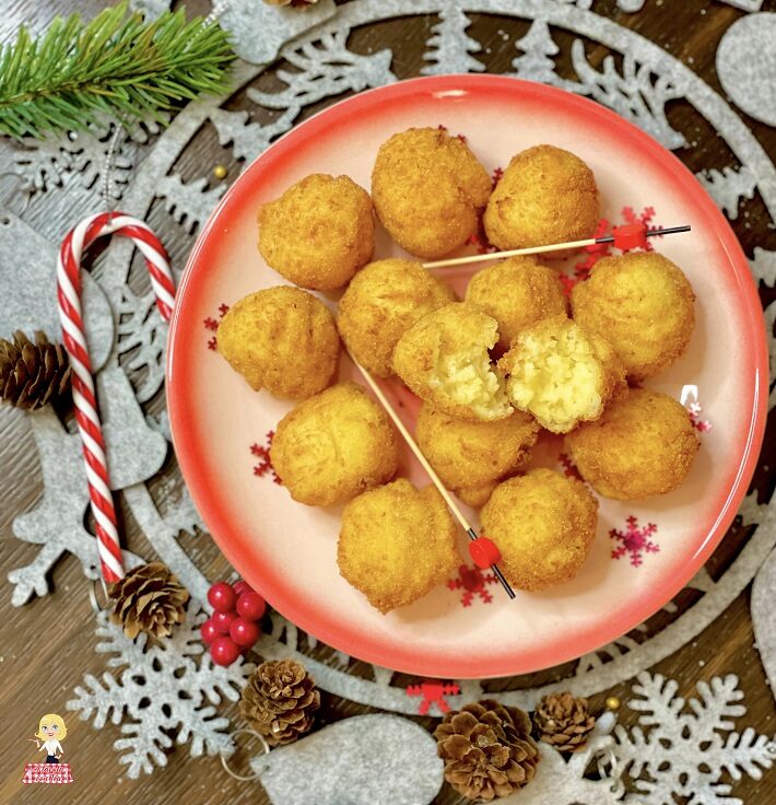 Polpette di patate di natale