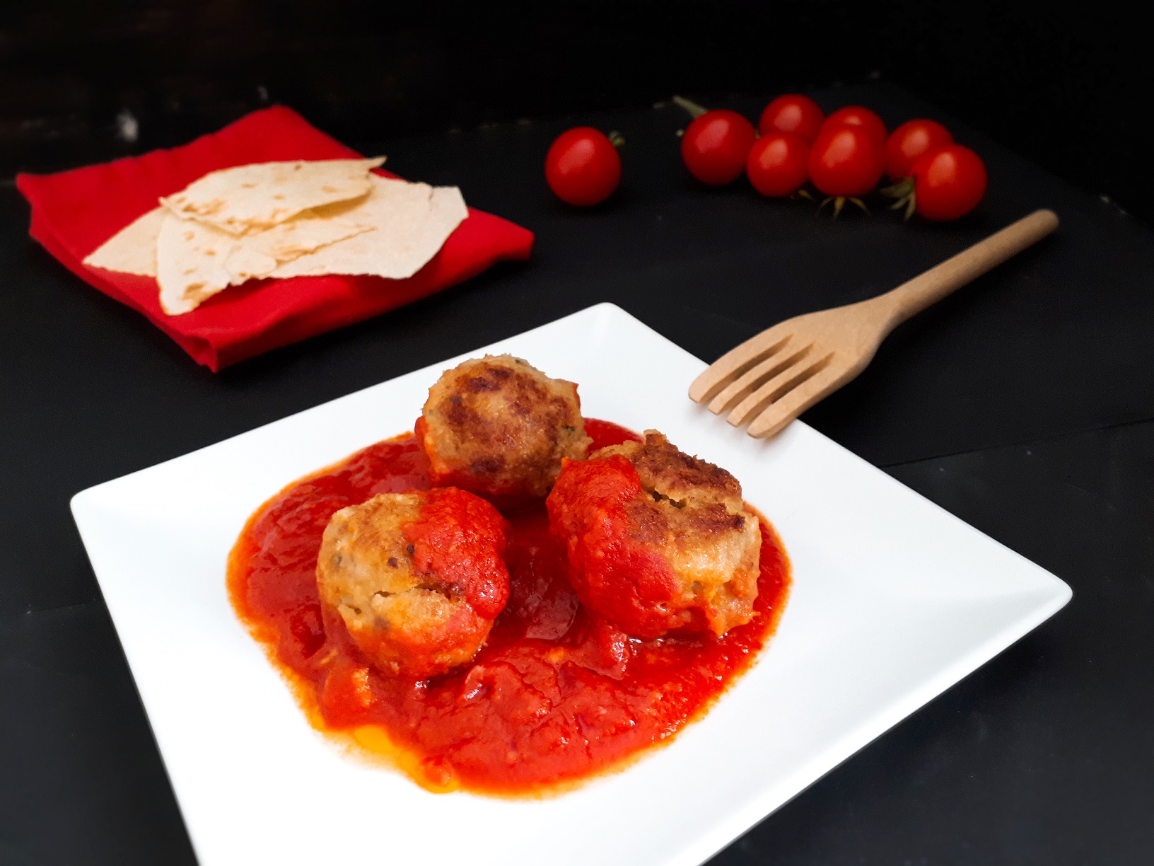 Polpette di patate e pasta di salame