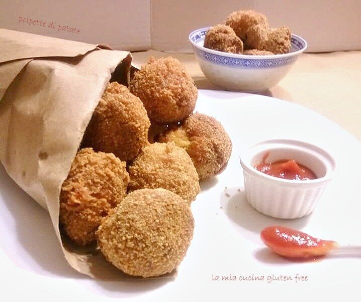 Polpette di patate salsiccia e porcini