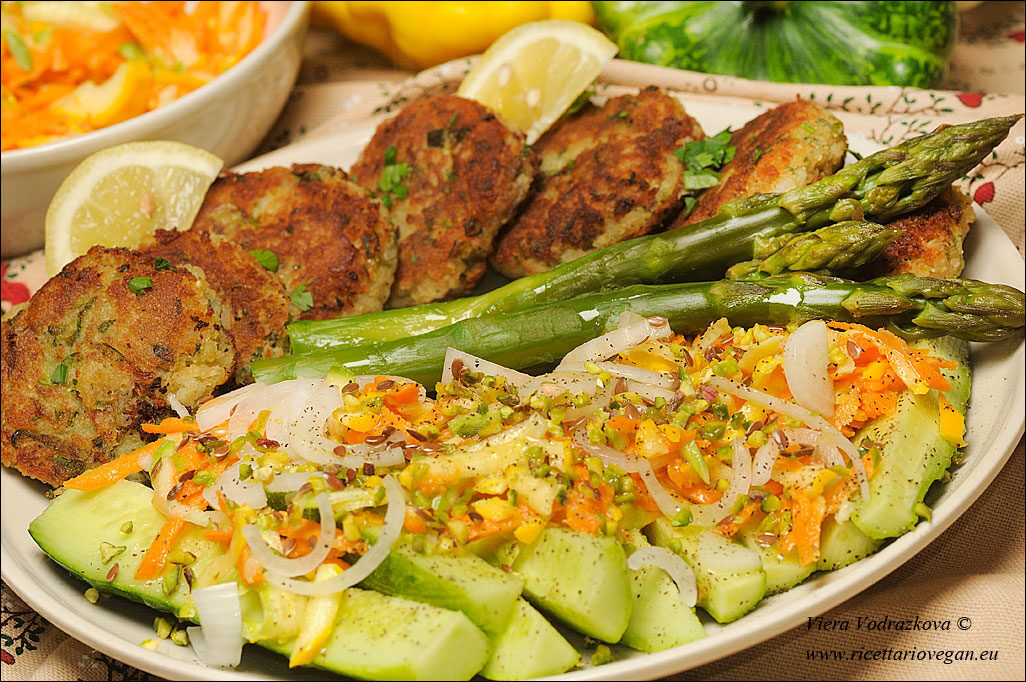 Polpette di pattison morbide e profumate