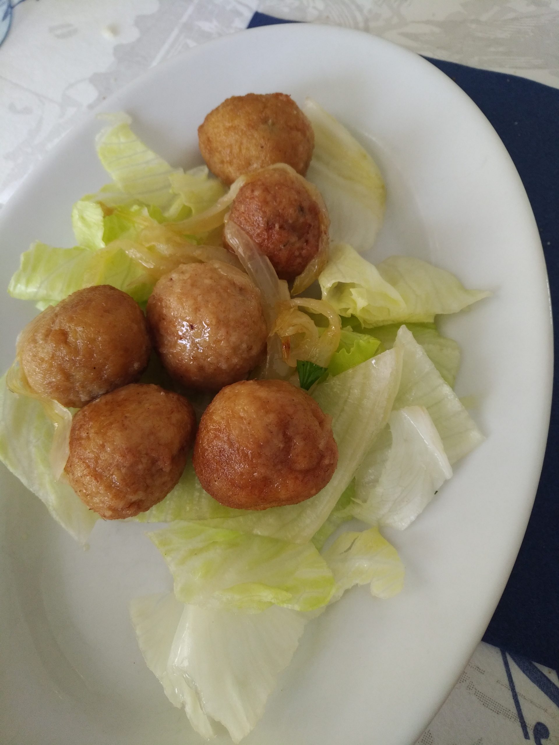 Polpette di pesce al forno