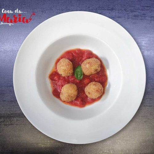 Polpette di pesce in umido