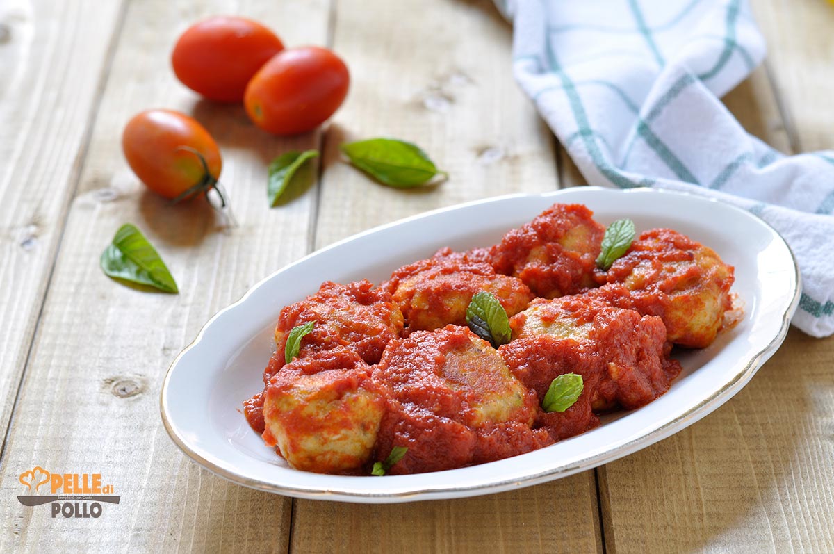 Polpette di pesce spada al sugo di pomodoro