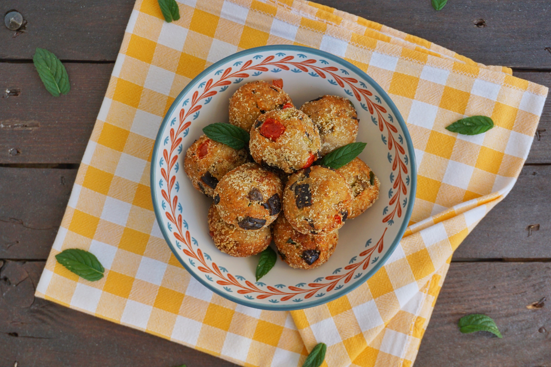 Polpette di pesce spada e melanzane