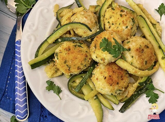 Polpette di pesce surgelato