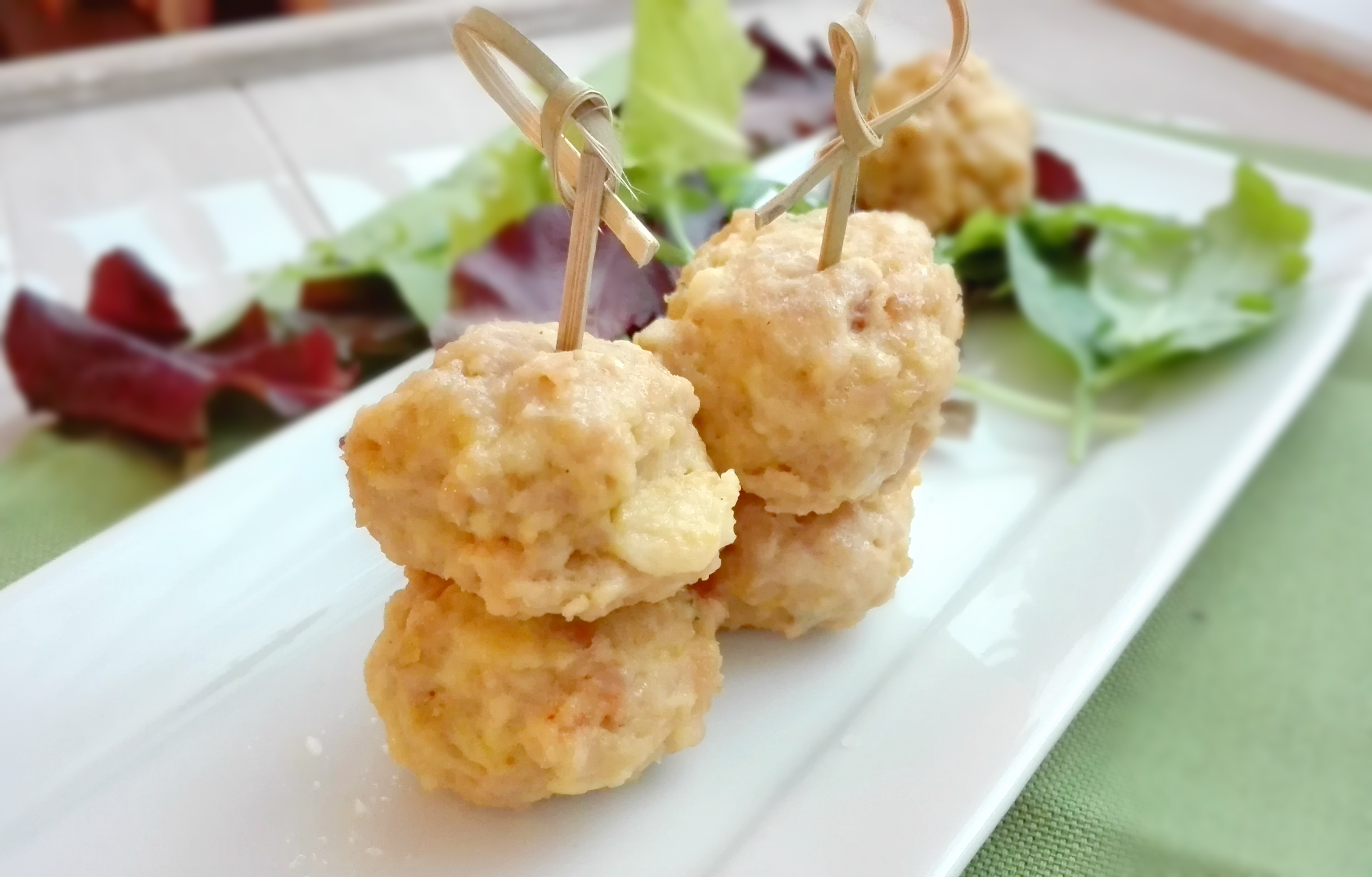 Polpette di pollo al limone