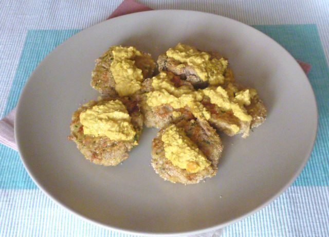 Polpette di pollo allo zafferano