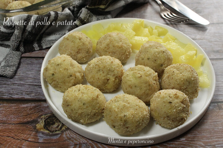 Polpette di pollo e patate