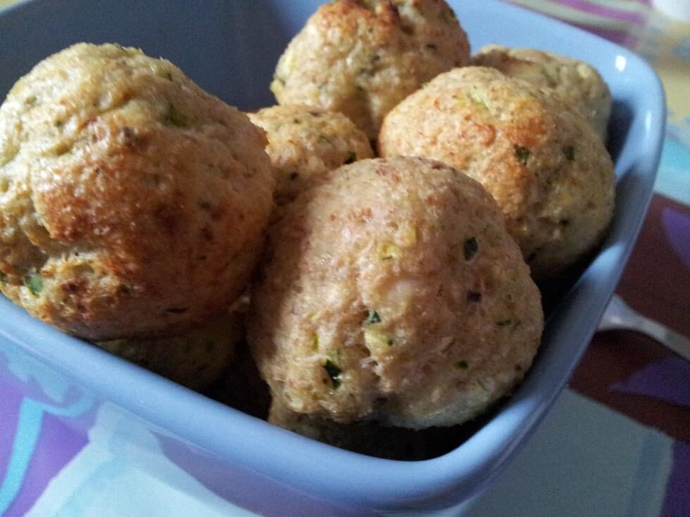 Polpette di pollo e zucchine