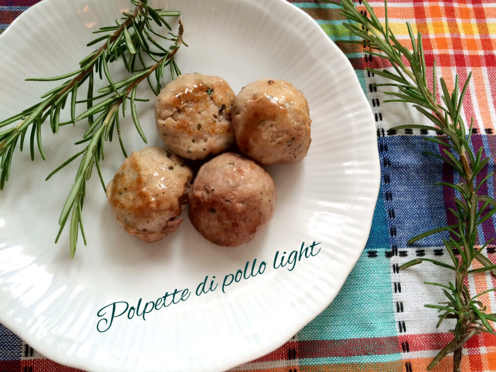 Polpette di pollo light